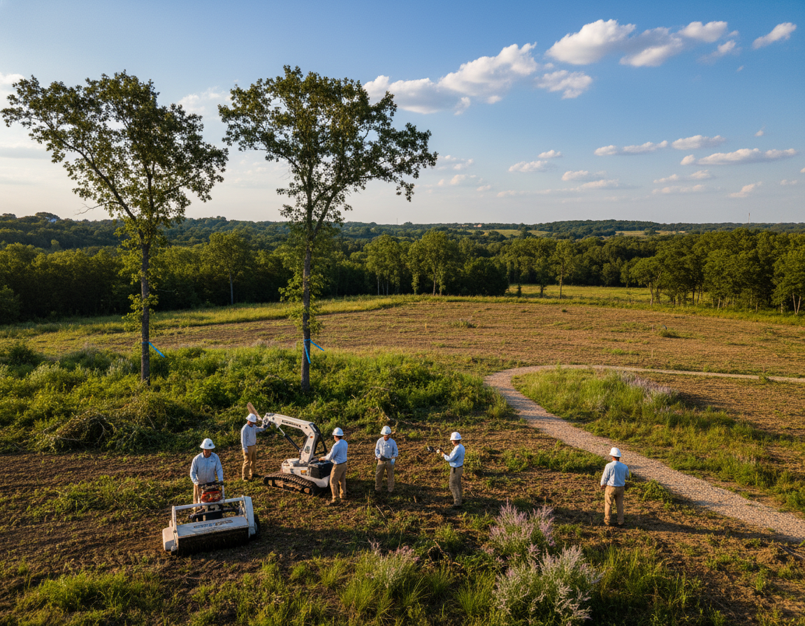 Land Clearing In Poolville TX